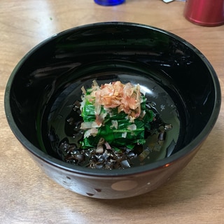 小松菜のお浸し。